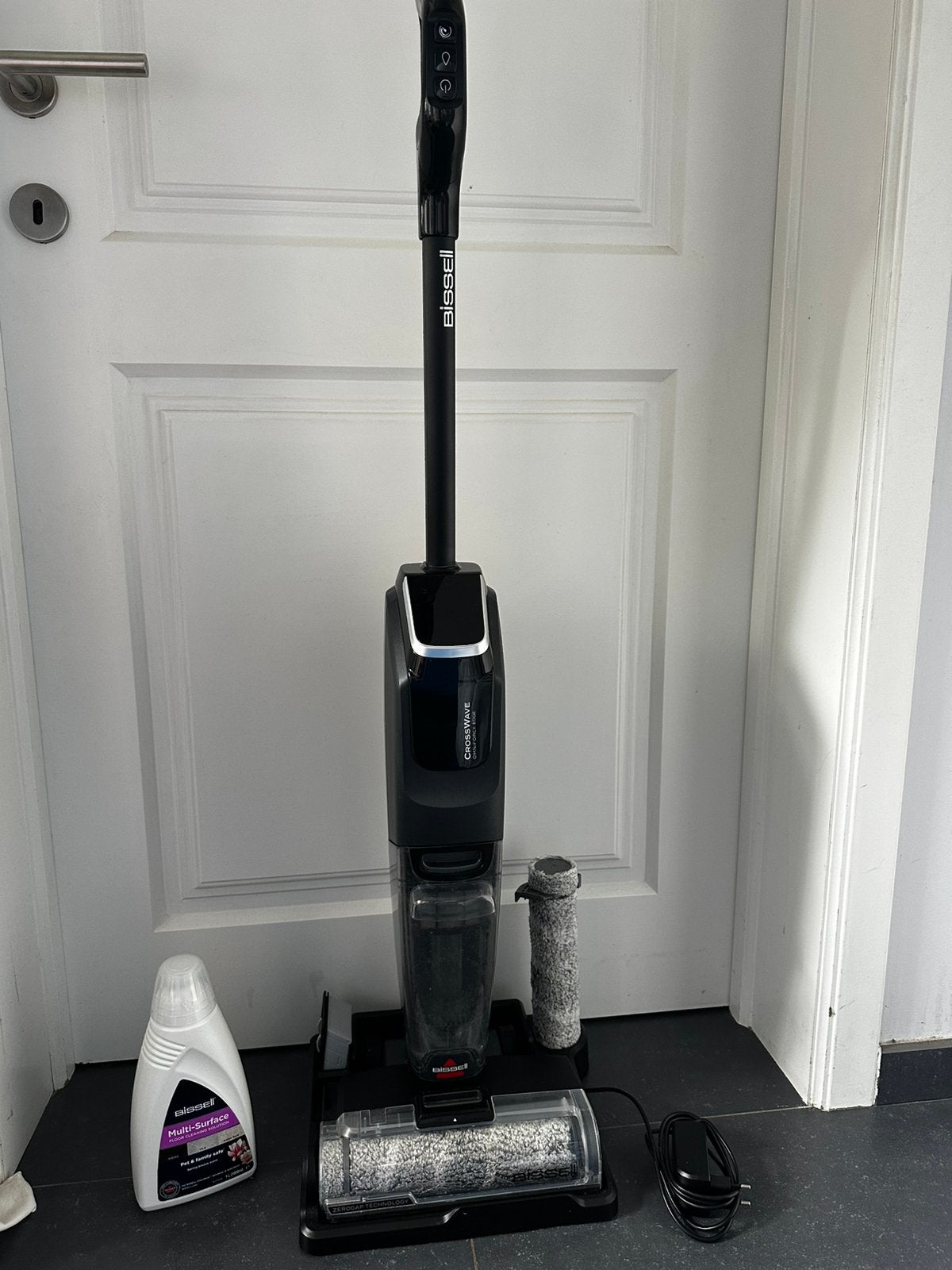 Bissell Crosswave Omniforce Edge, Elektronische apparatuur, Stofzuigers, Zo goed als nieuw, Draadloos, Reservoir, Ophalen