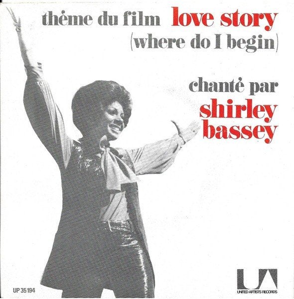 Shirley Bassey – (Where Do I Begin) Love Story, Cd's en Dvd's, Vinyl Singles, Filmmuziek en Soundtracks, 7 inch, Ophalen of Verzenden