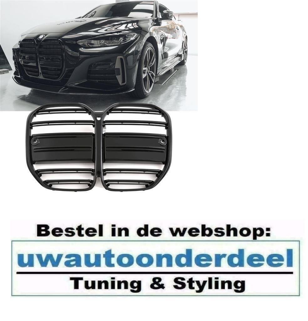 CS Grill Glans Zwart M4 Look Voor Bmw 4 Serie G22 Coupe G23, Envoi