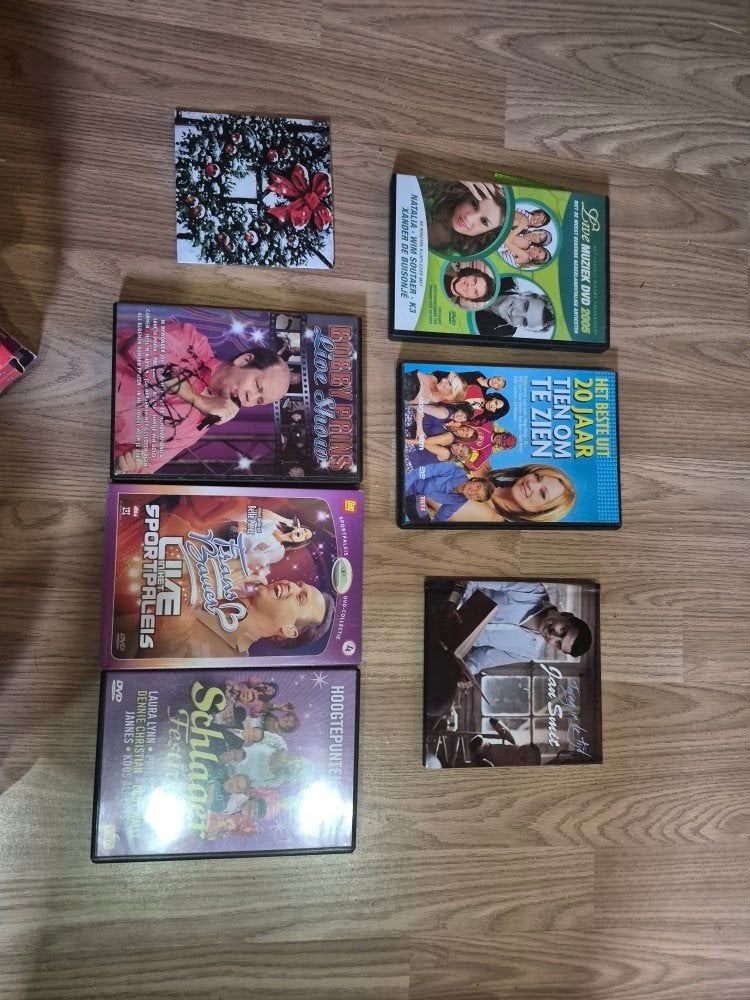Grote partij DVD’s & Cassettes, Cd's en Dvd's, Ophalen, Alle leeftijden, Zo goed als nieuw, Boxset