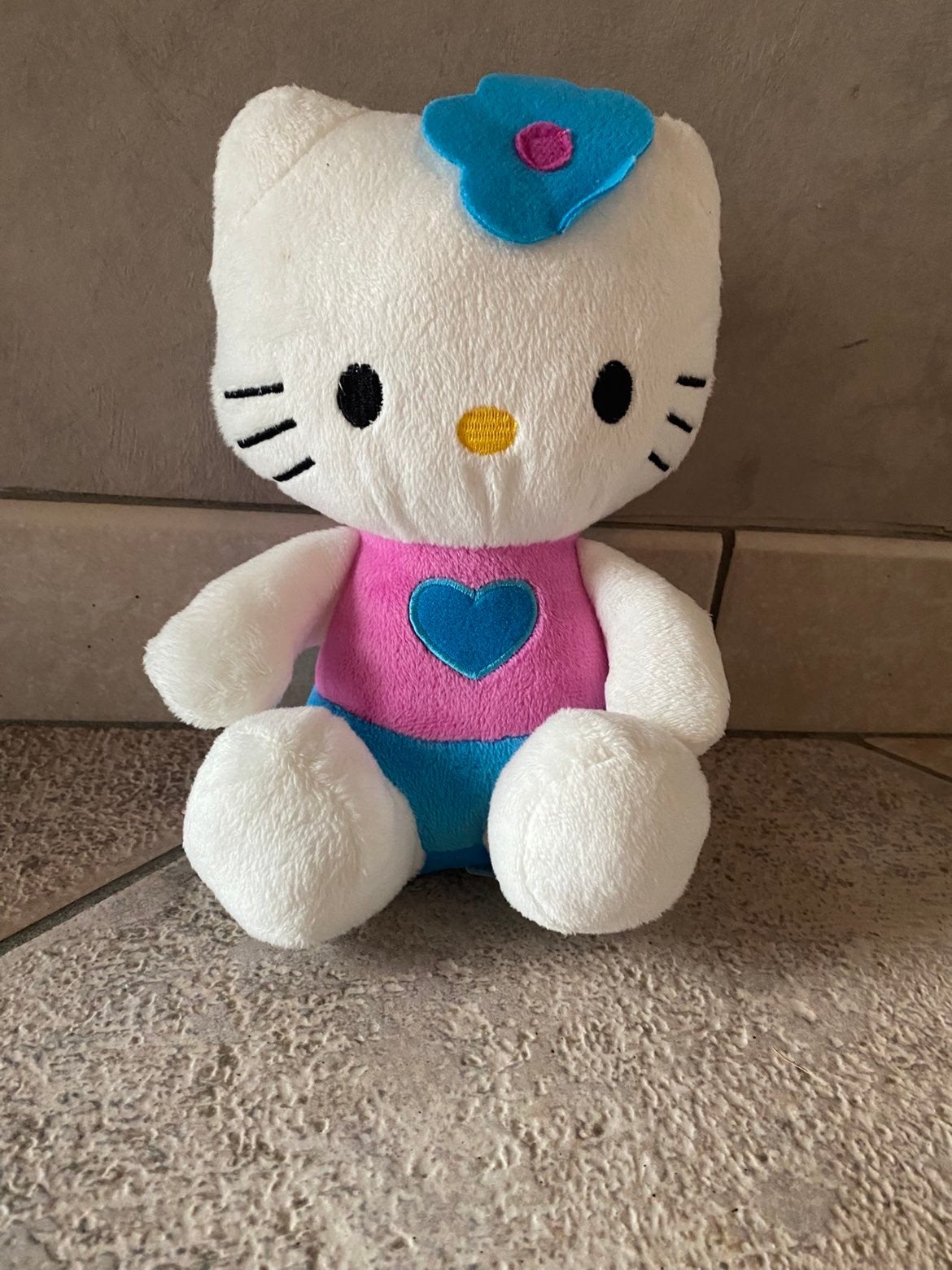 Hello Kitty knuffel, Autres marques, Blanc, Comme neuf, Enlèvement