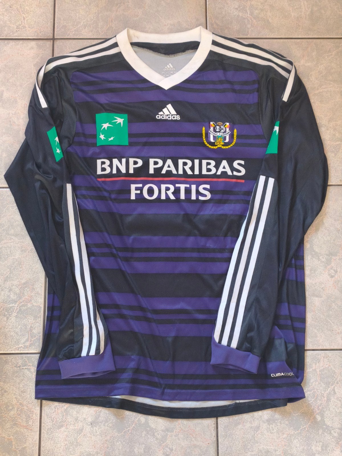 maillot matchworn spécial 30x champion RSC Anderlecht shirt, Sport en Fitness, Shirt