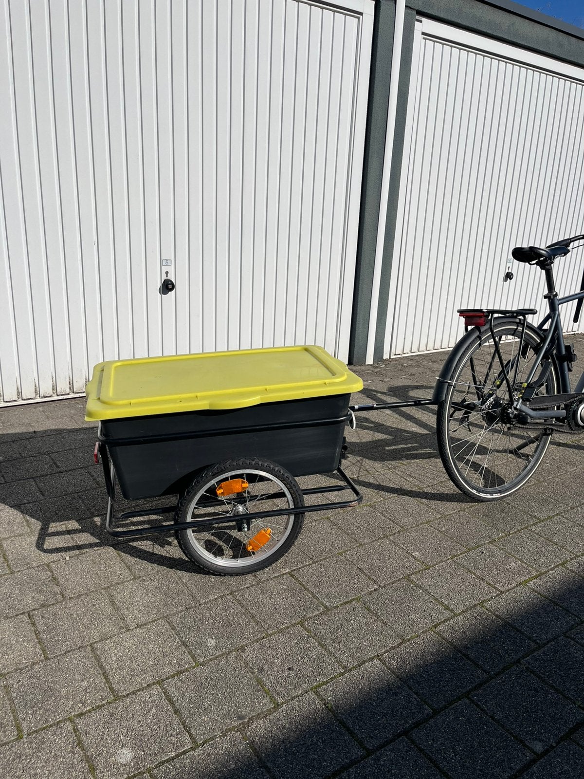 Roland Big Boy fietskar, Ophalen, Bagagekar, Zo goed als nieuw, 40 tot 60 kg