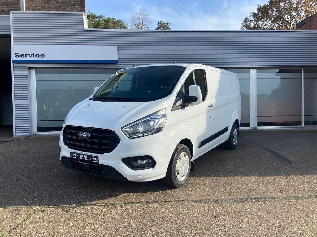 Ford Transit Custom L1H1-1e Eig- Airco-Garantie-Ford Service, Auto's, Voorwielaandrijving, Stof, Euro 6, 4 cilinders