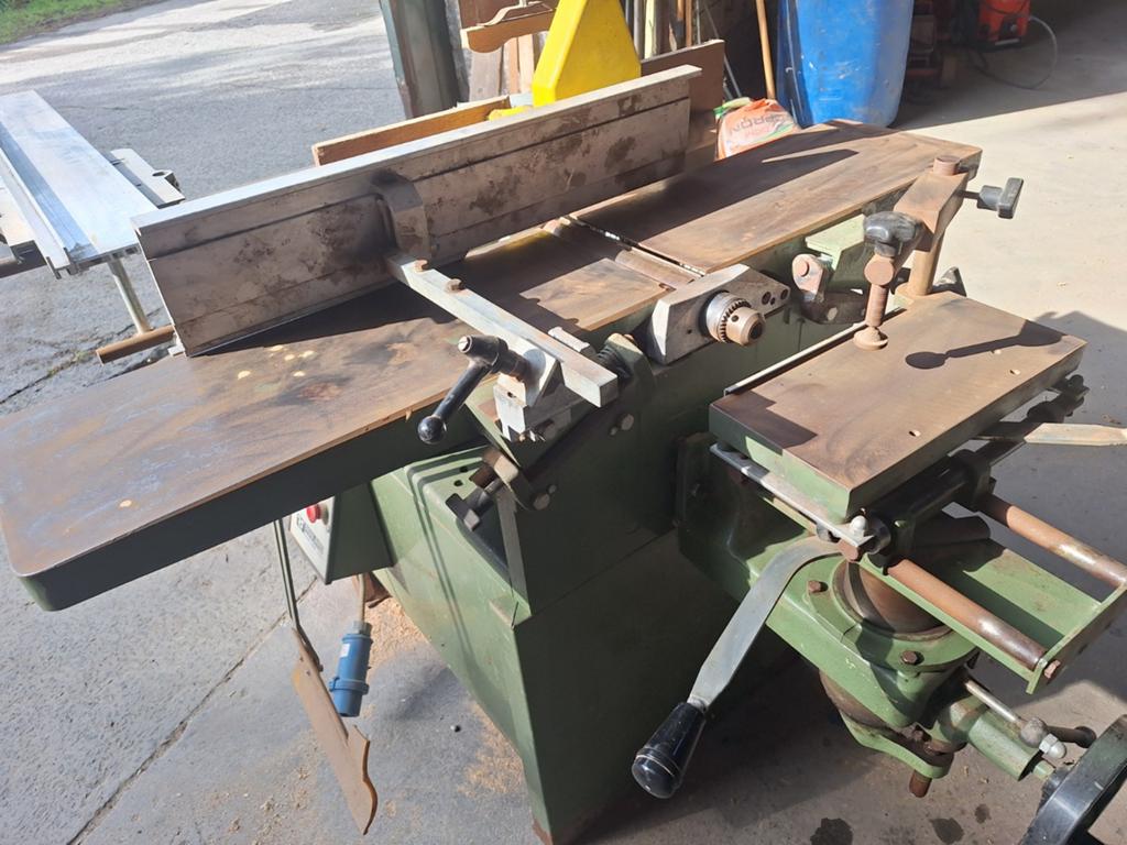 Combiné a bois Robland + transfo 380-220, Fgh, Robland, Ghhh, Utilisé