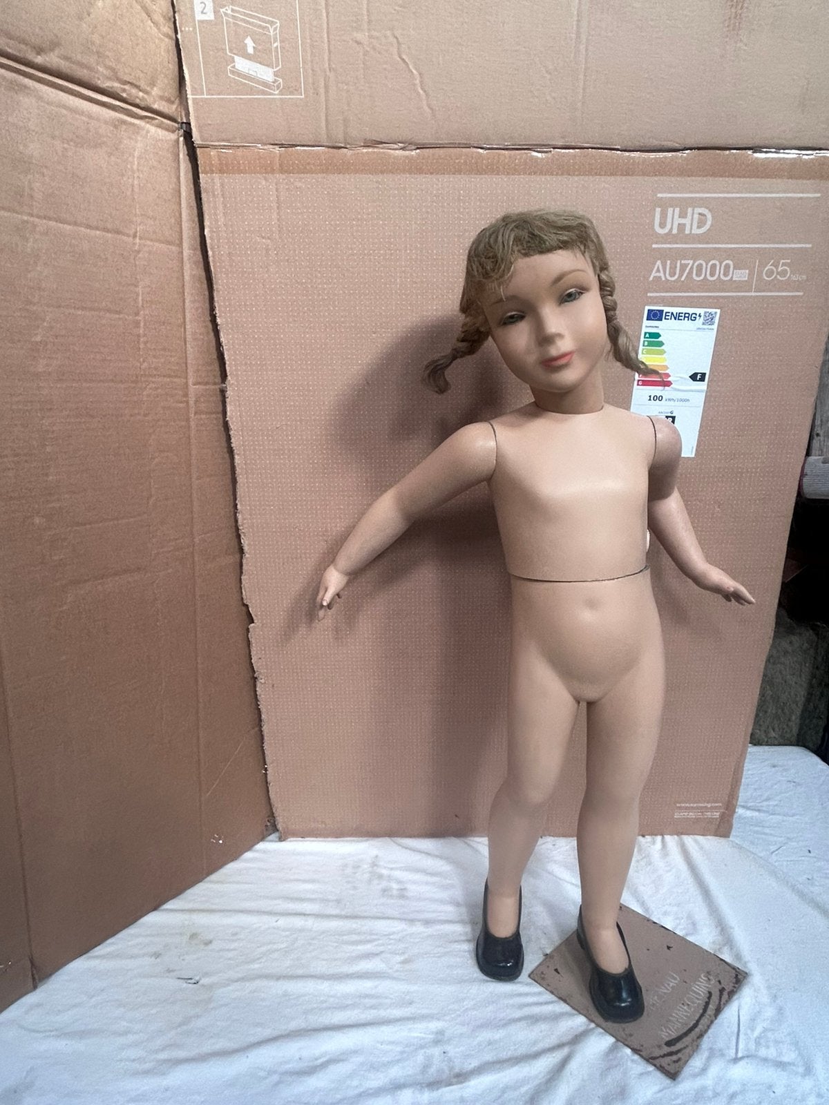 Oudepaspop jaar 30 HENAU Mannequins GENT, Antiek en Kunst, Ophalen, Dames
