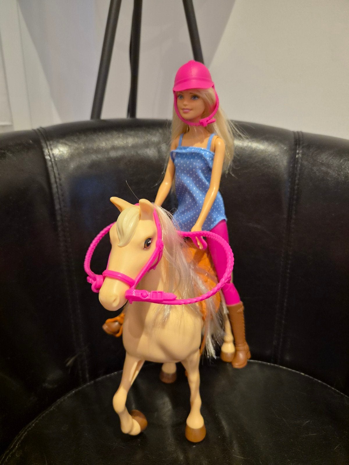 Barbie met paard, Ophalen, Barbie