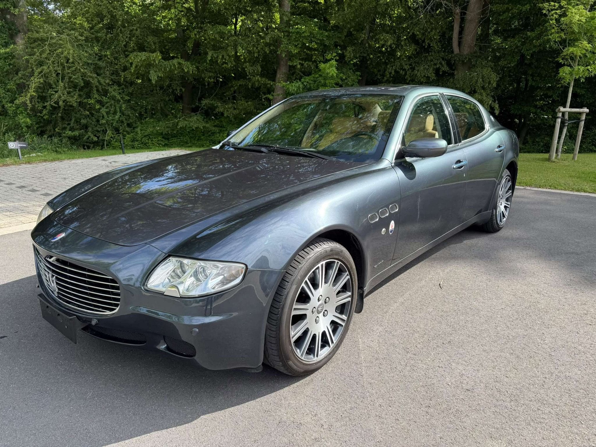 Maserati Quattroporte 4.2 V8 (Ferrari) DuoSelect/BELG/OHB/ME, Achat, 365 g/km, Automatique, Occasion