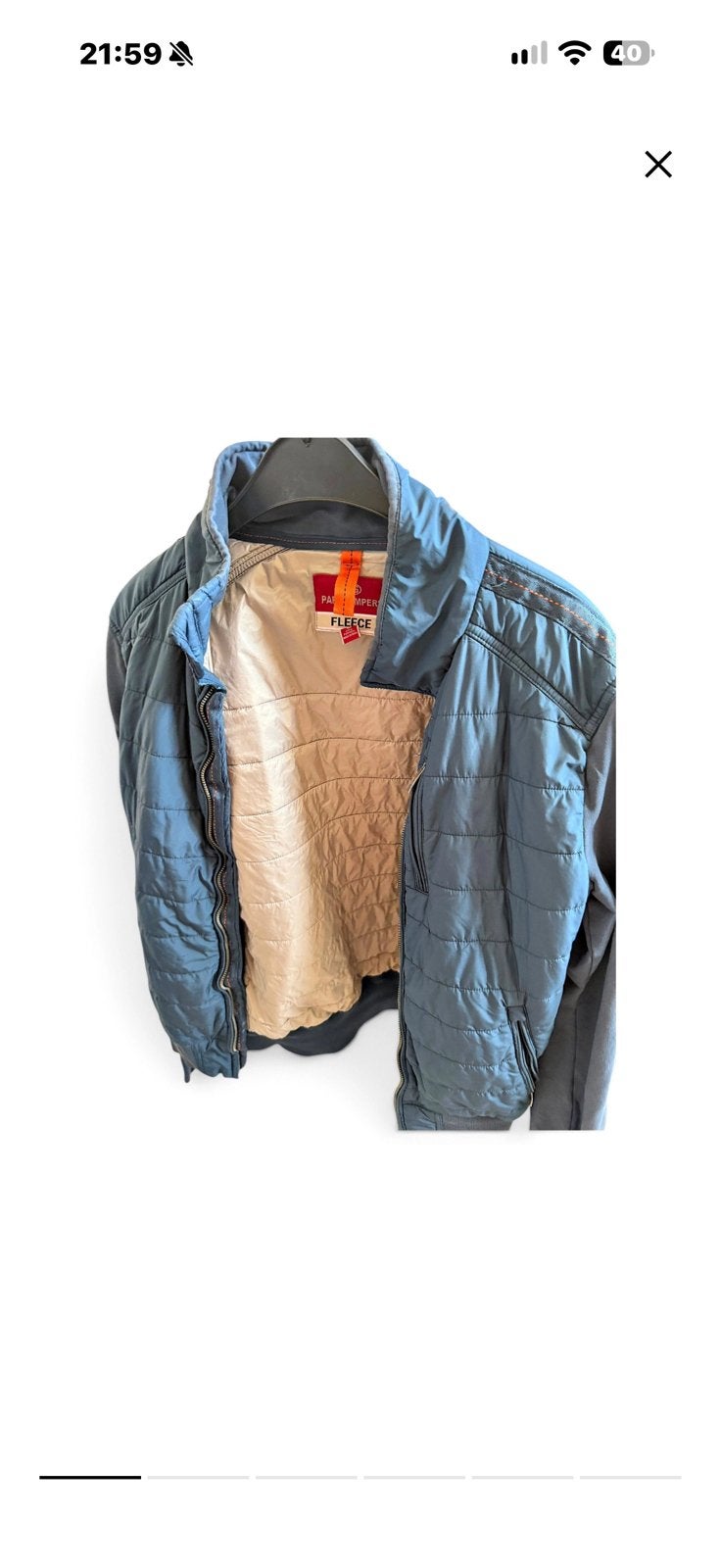 Veste mi saison Parajumpers, Enlèvement ou Envoi, Porté, Autres tailles, Bleu
