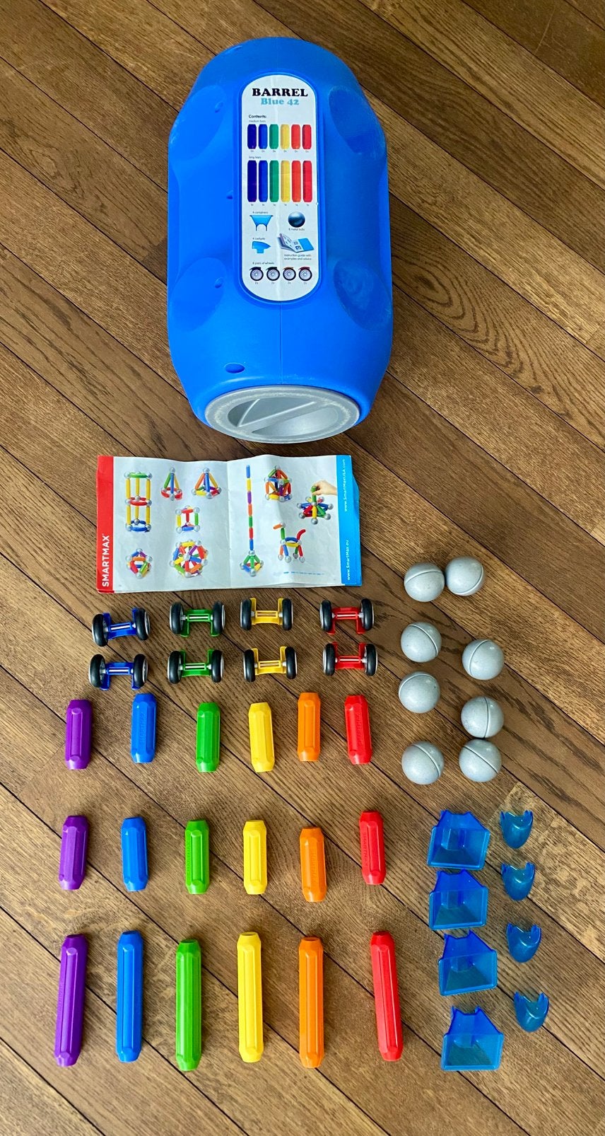 Smartmax Barrel Blue 42 stukken, Ophalen of Verzenden, Zo goed als nieuw