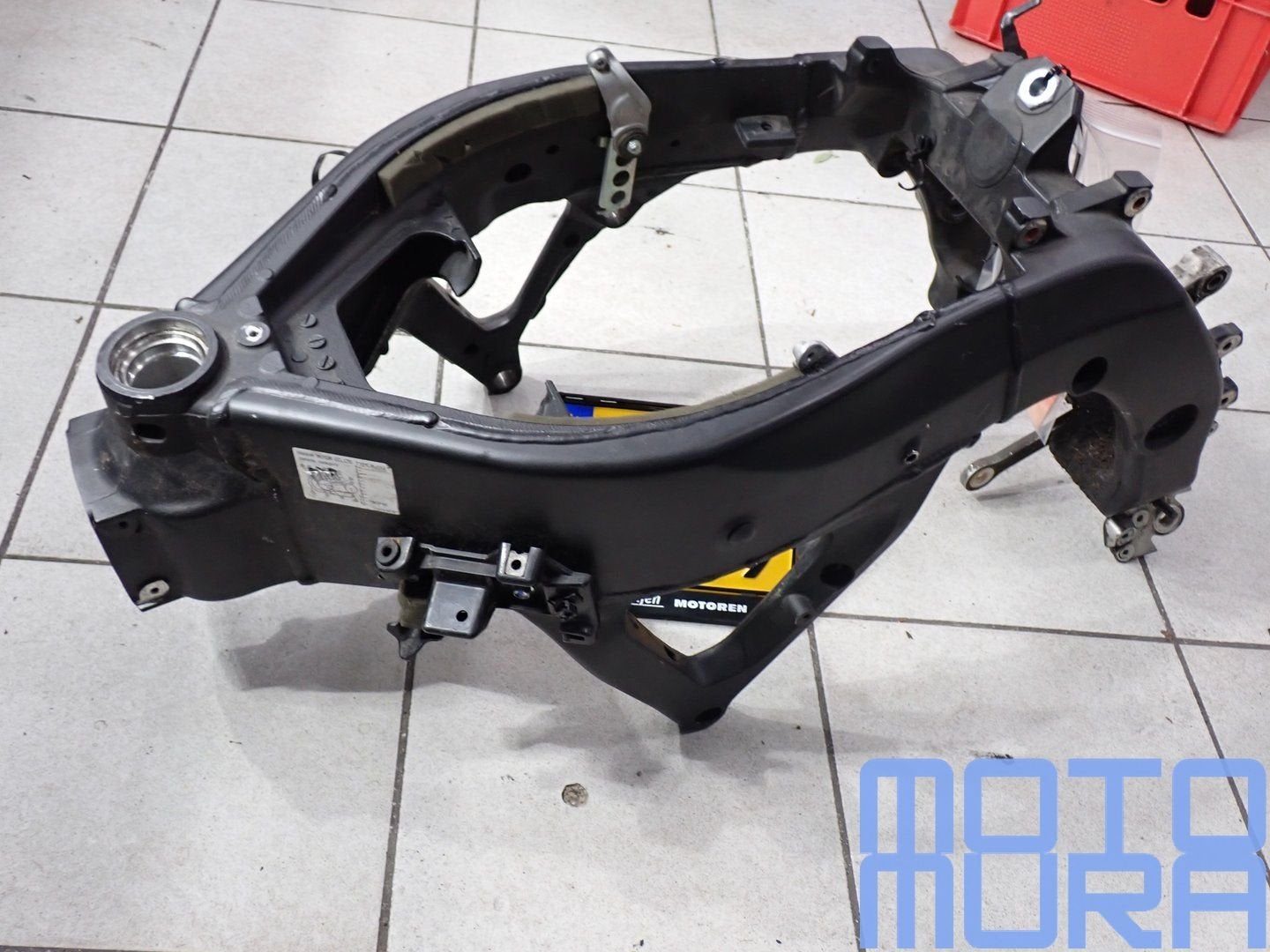 Cadre Yamaha R6 2008-2016 RJ15 avec immatriculation néerland, Motos, Enlèvement, -, -, -
