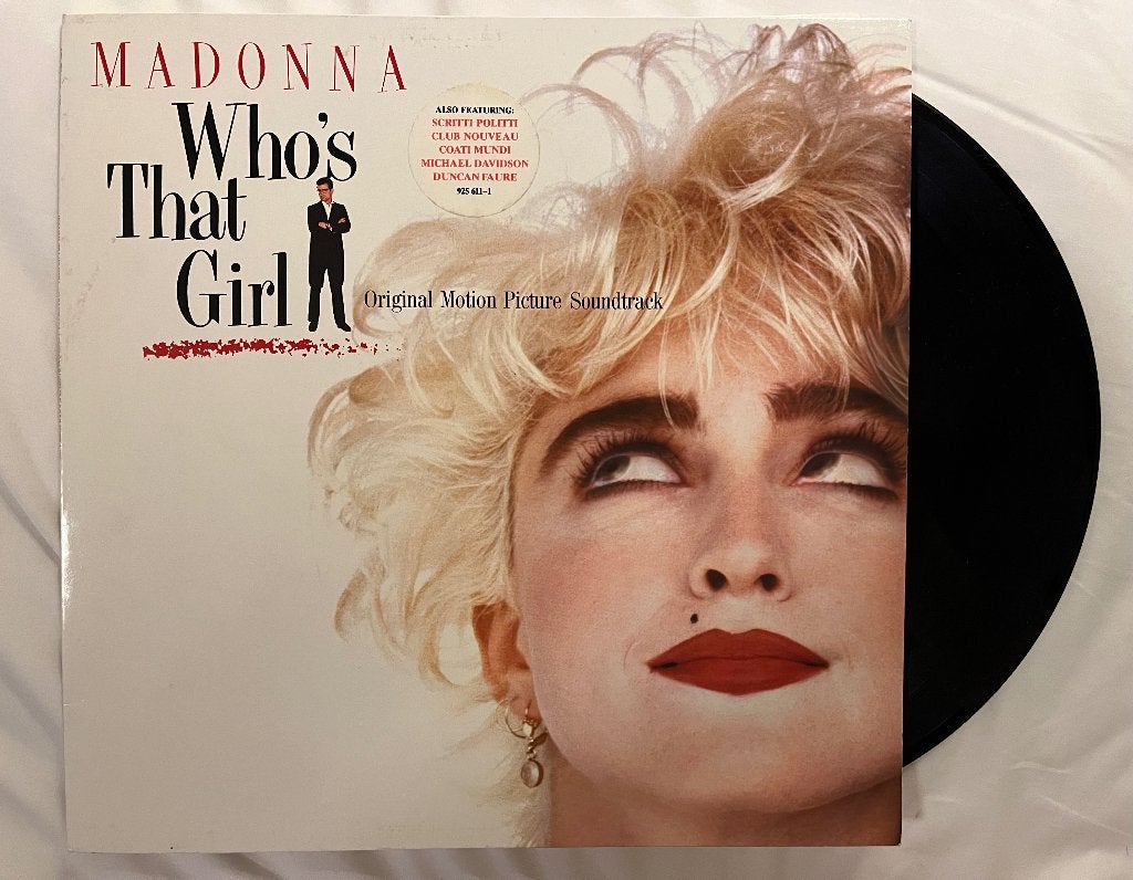 Madonna LP who’s that girl, Cd's en Dvd's, Ophalen of Verzenden, LP