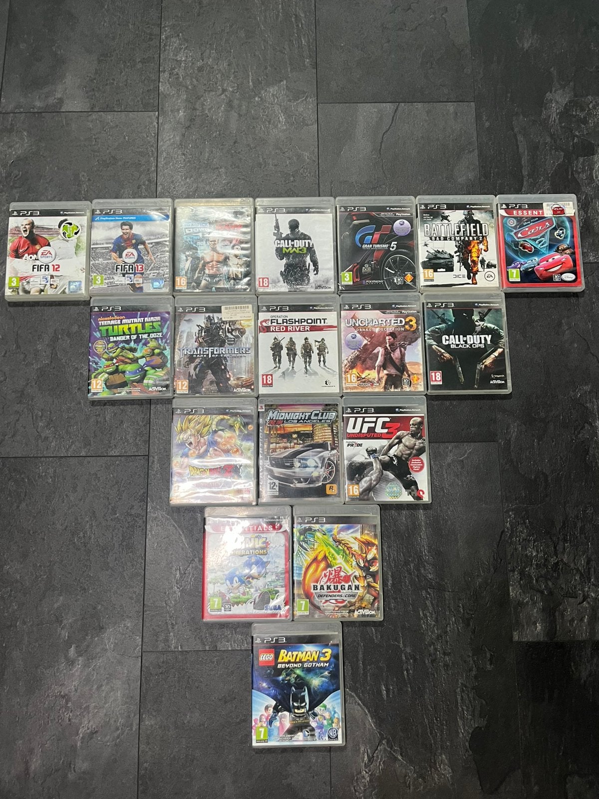 lot van 18 PlayStation 3-games, Enlèvement, Comme neuf