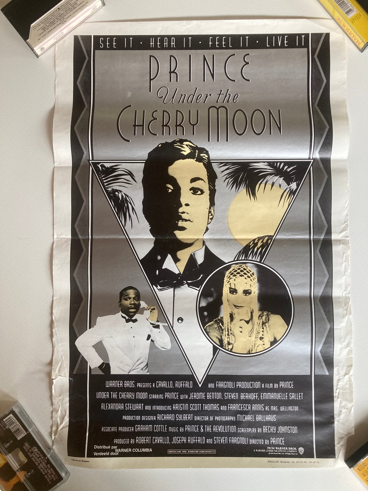 filmposter Prince - Under The Cherry Moon, Verzamelen, Ophalen, Deurposter of groter, Film en Tv, Rechthoekig Staand