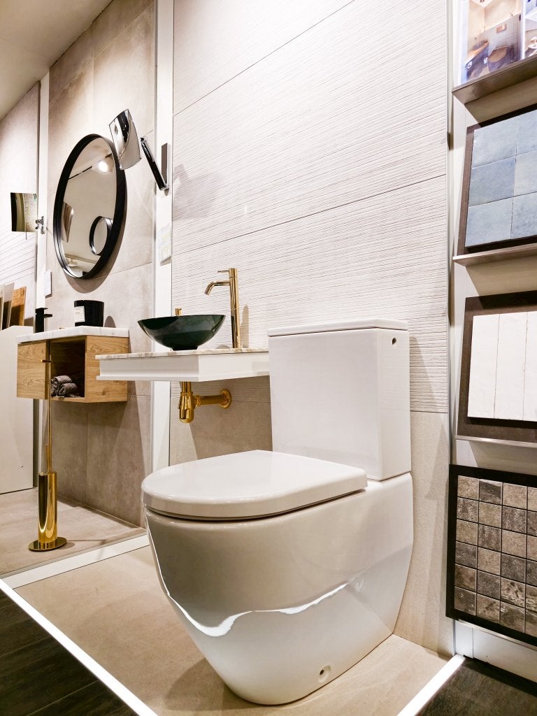 Laufen back-to-wall wc, Ophalen, Toilet