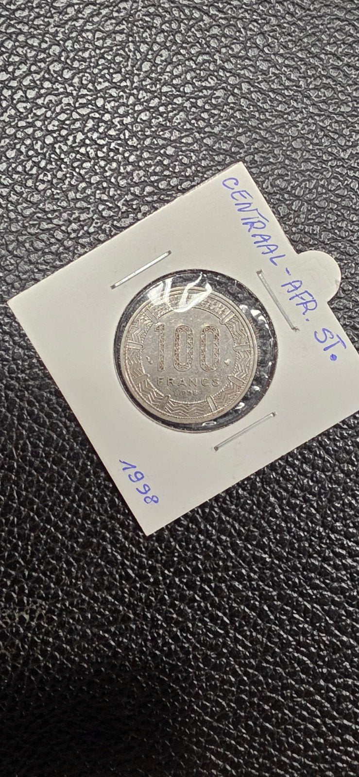 Centraal Afrikaanse Staten 100 frank 1998, Ophalen of Verzenden