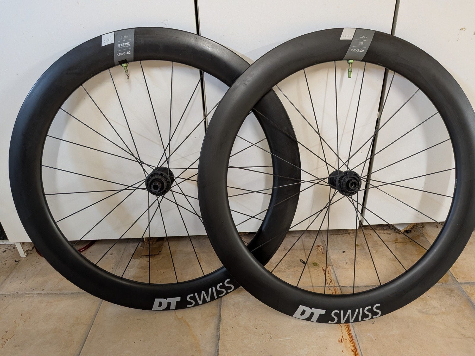 DT Swiss ARC 1400 Dicut DB 62mm, Fietsen en Brommers, Gebruikt, DT Swiss, Racefiets, Carbon