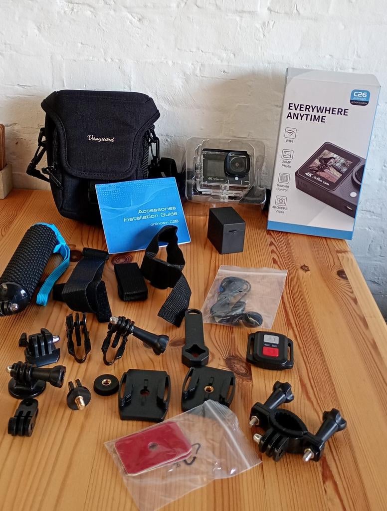 Actie Camera, Ophalen, Zo goed als nieuw