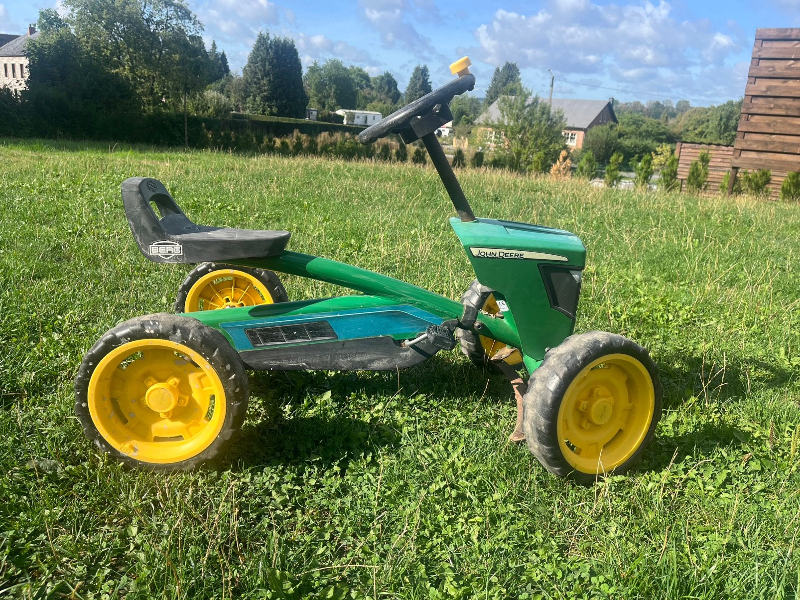Tracteur berg john deere, Kinderen en Baby's, Speelgoed | Buiten | Skelters, Ophalen, Gebruikt, Berg