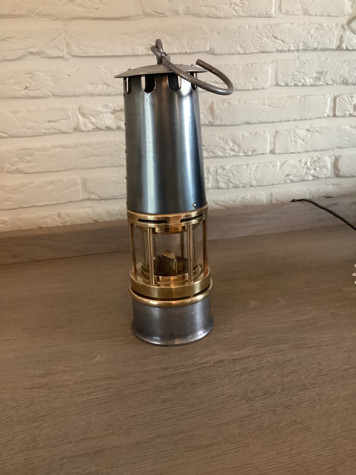 Mijnlamp., Ophalen, Zo goed als nieuw
