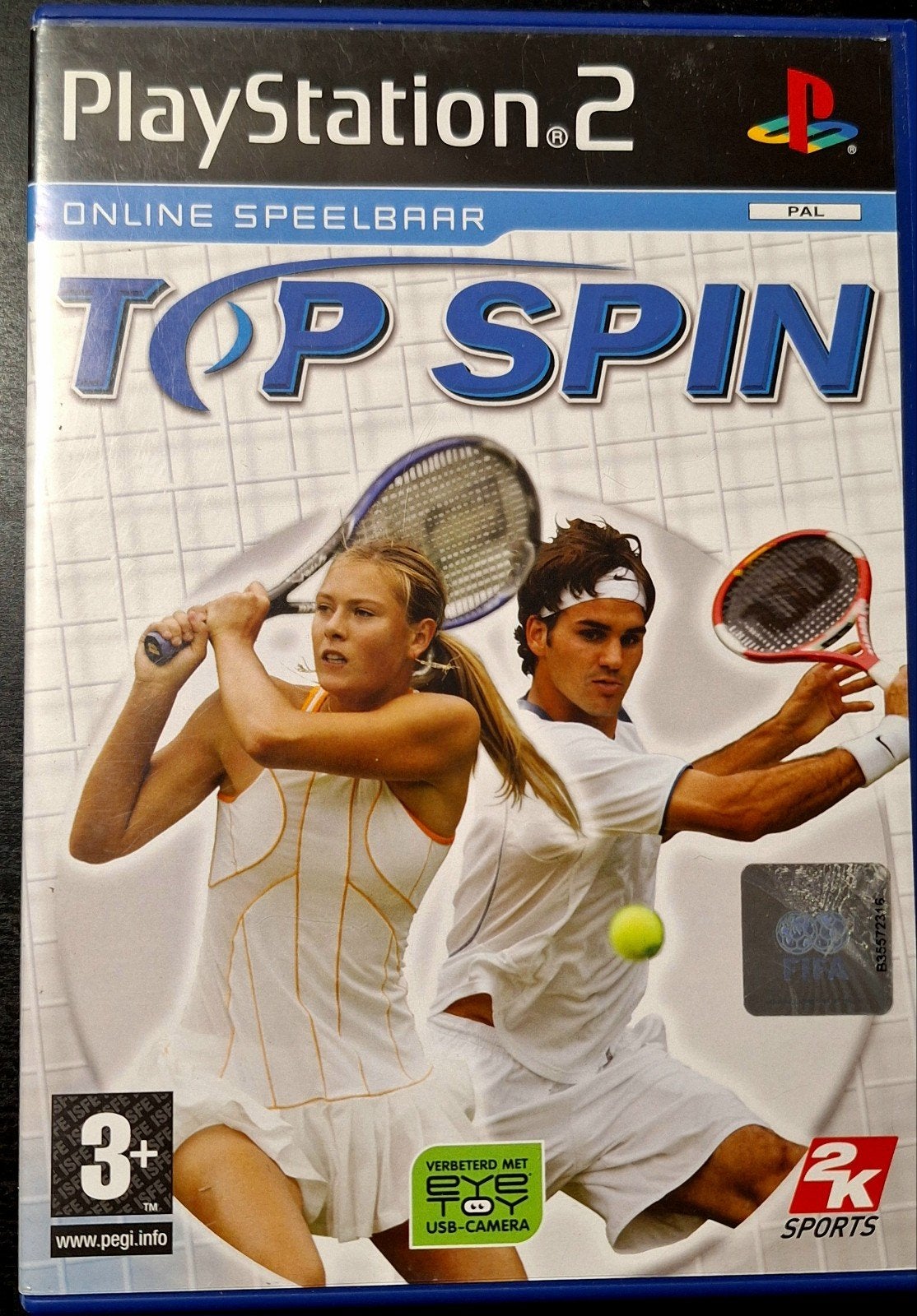 PS2 Top Spin, Ophalen of Verzenden, Gebruikt, Vanaf 3 jaar