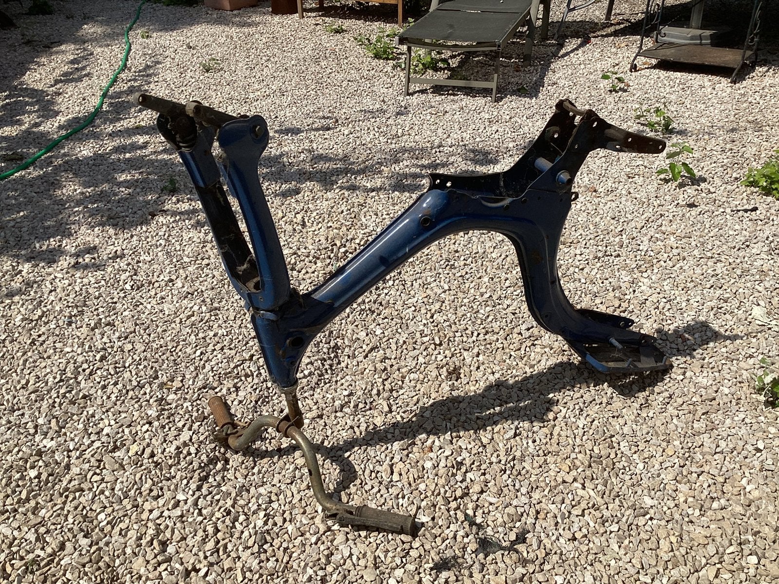 Fourche avant PC Honda., Enlèvement