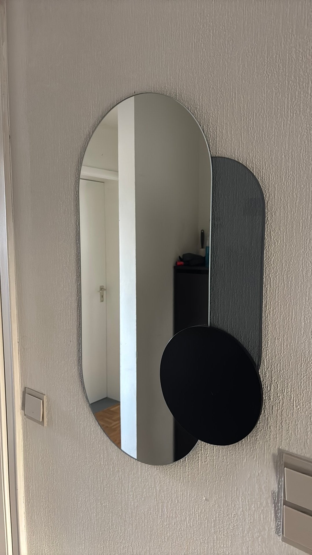 Spiegel 70 x 42 cm, Huis en Inrichting, Ophalen, Zo goed als nieuw