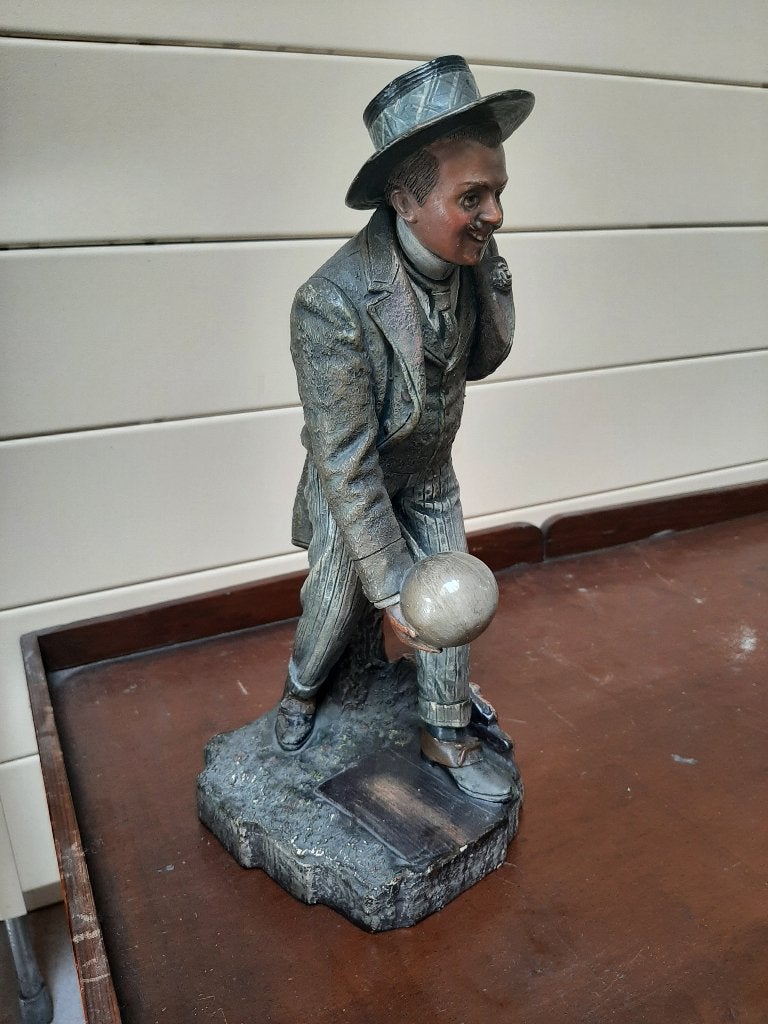 Antiek Terracottabeeld Bernard Bloch (BB)  Dandy ca. 1900, Antiek en Kunst, Ophalen