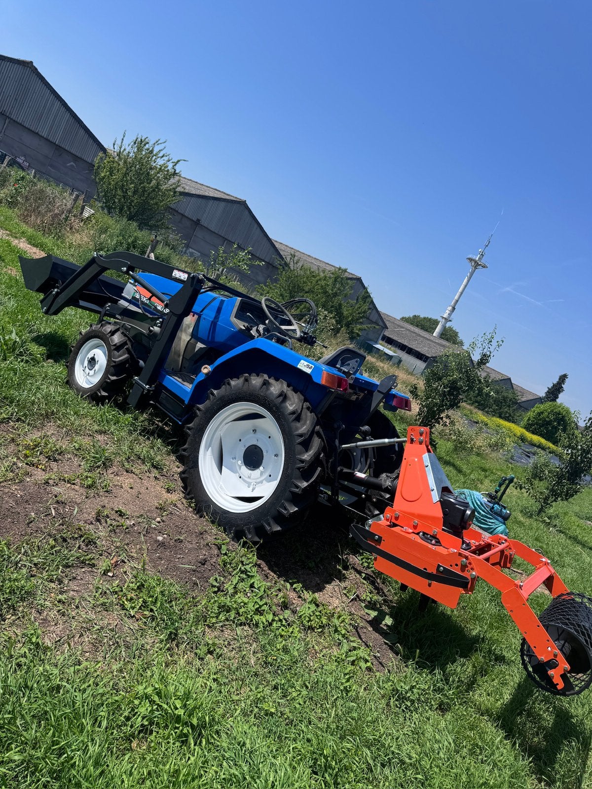 Micro tracteur Iseki 29ch, Enlèvement