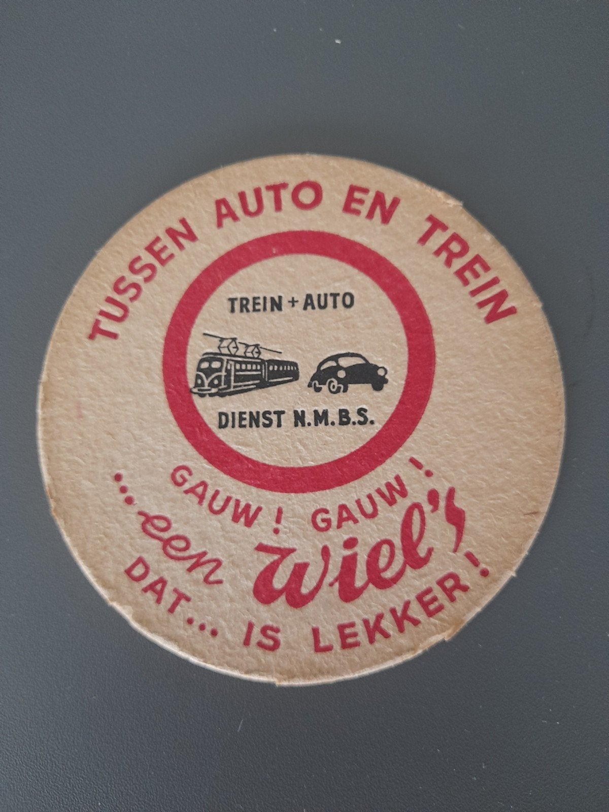 bierviltje wielemans recto-verso, Verzamelen, Ophalen of Verzenden