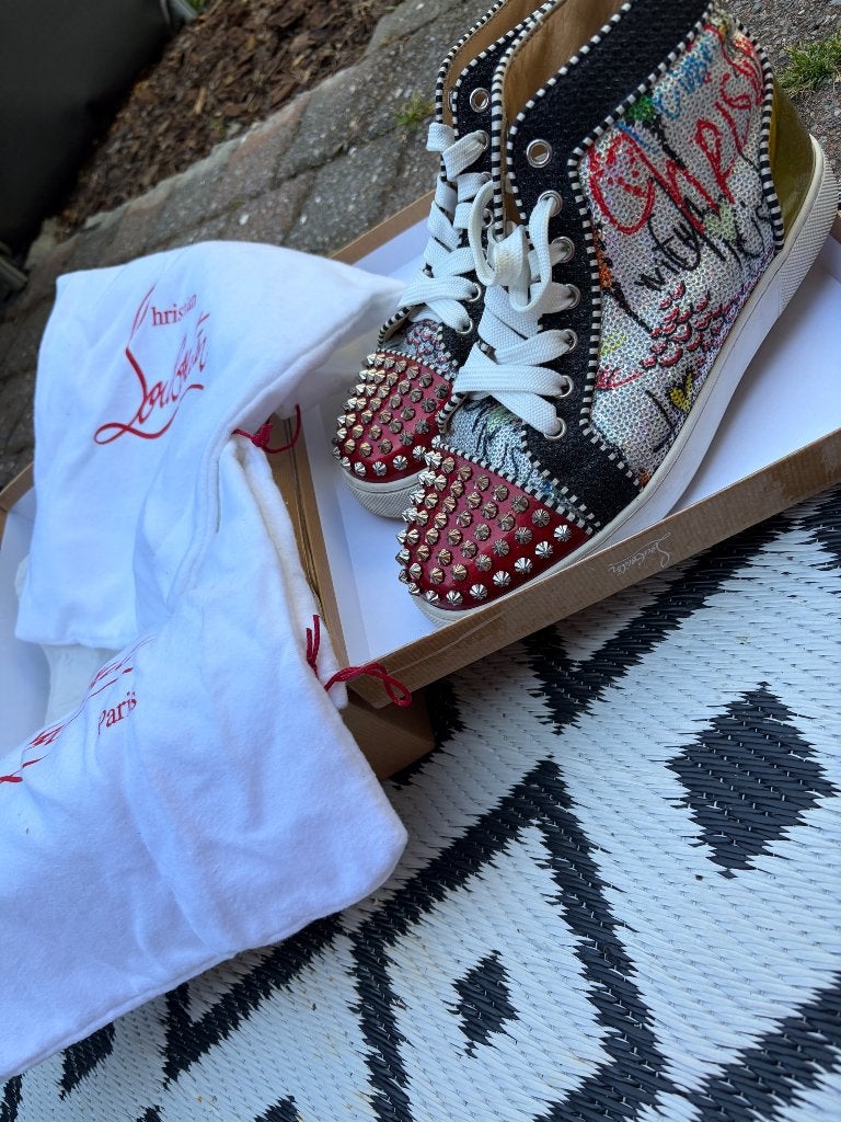 Louboutins, Kleding | Dames, Ophalen, Overige kleuren, Zo goed als nieuw, Sneakers