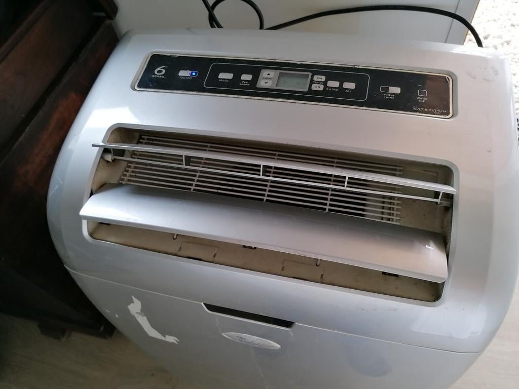 Mobiele airco Whirlpool, Elektronische apparatuur, Airco's, Ophalen, Timer, 3 snelheden of meer, Mobiele airco