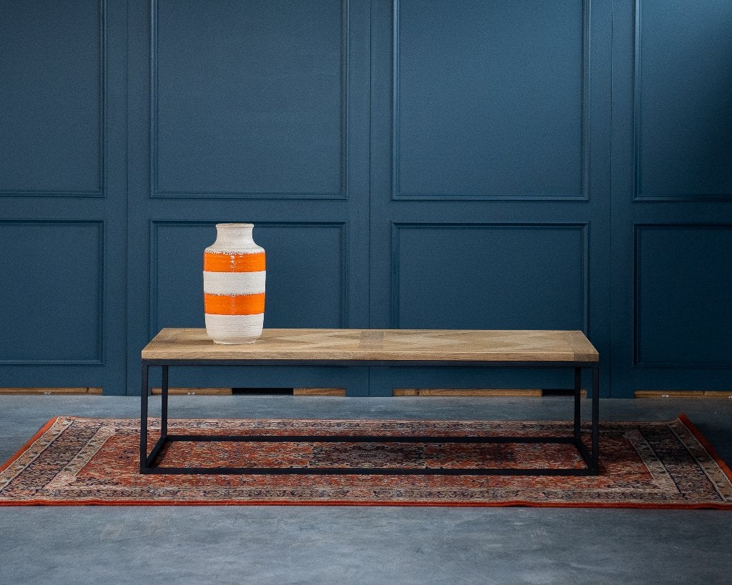 Eikenhouten Salontafel, Huis en Inrichting, Ophalen, Zo goed als nieuw, Eikenhout, Combineert mooi met rustieke, klassieke of moderne stijlen.
