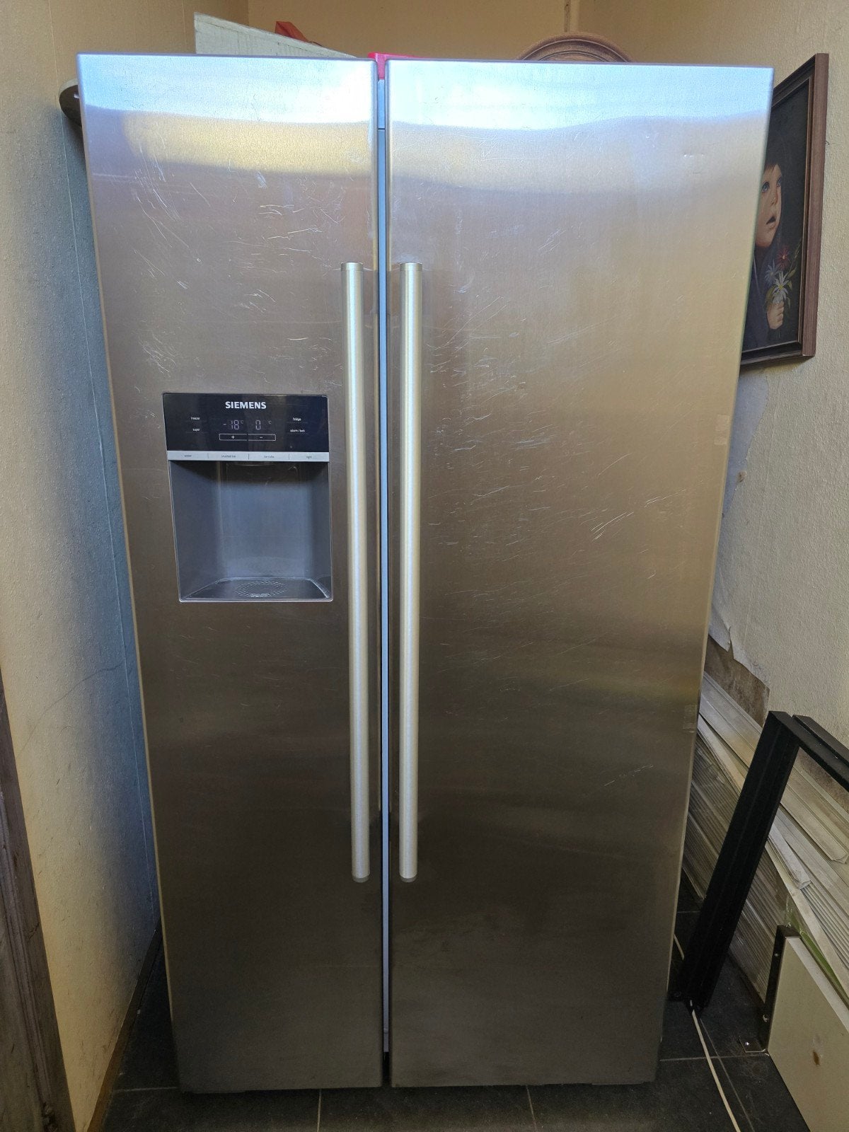 frigo américain Siemens no frost, Enlèvement