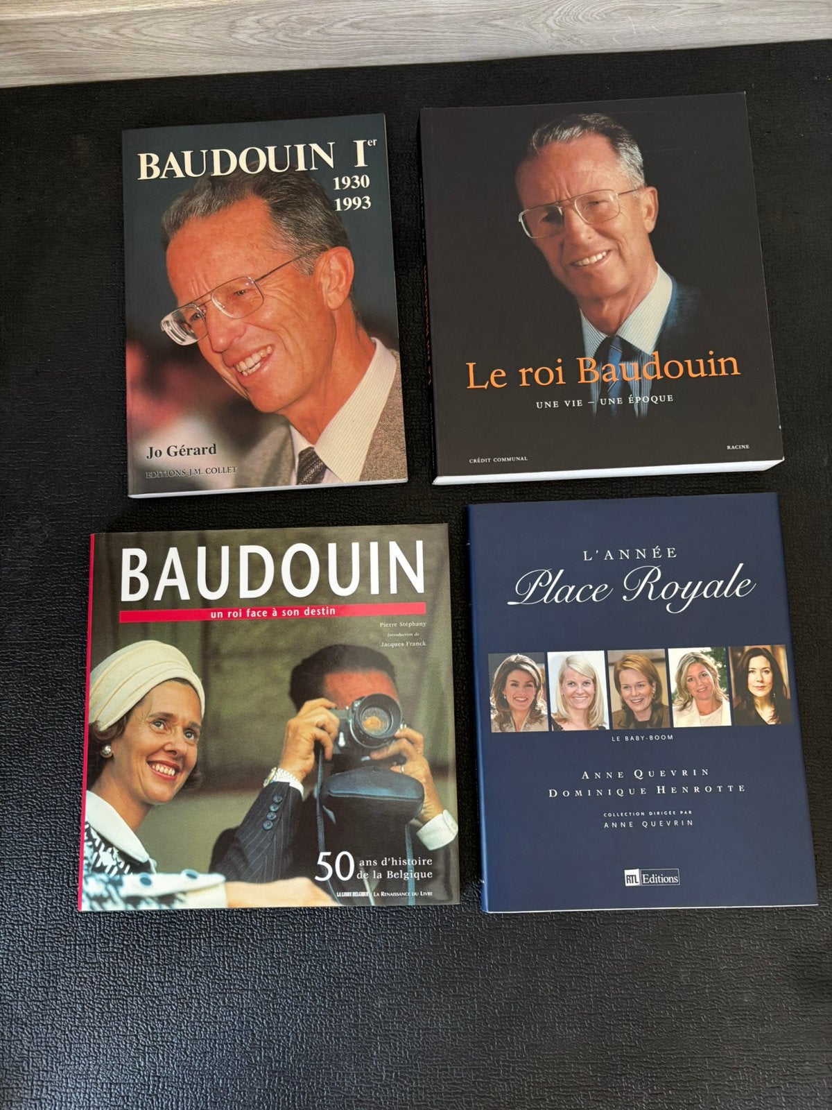 Lot livres royauté belge - Baudouin, Fabiola, Albert II, ph, Enlèvement ou Envoi, Comme neuf, Général