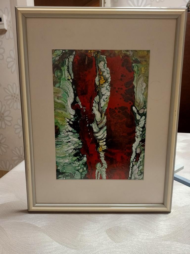Mooi schilderij  Aerts. j  98, Antiek en Kunst, Ophalen of Verzenden