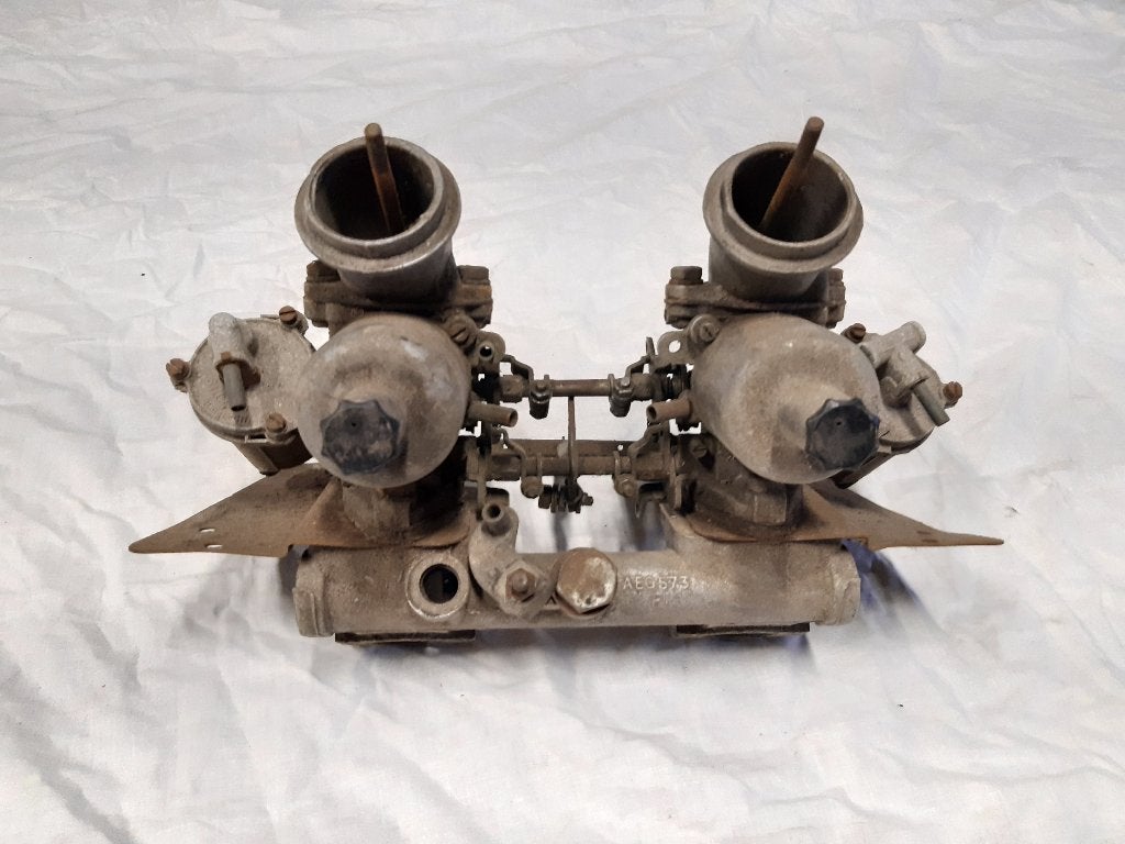 dubbele SU2 carburatorset Classic Mini Cooper, Auto-onderdelen, Brandstofsystemen, Ophalen, Gebruikt, Mini