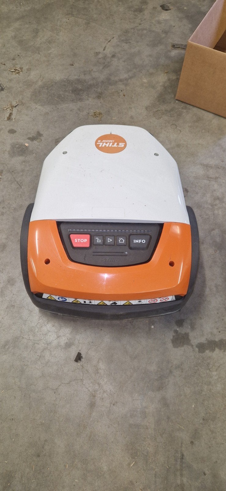 Stihl imow 6, Ophalen