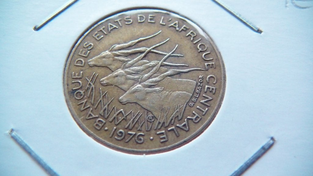 afrique 5 francs 1976, Enlèvement