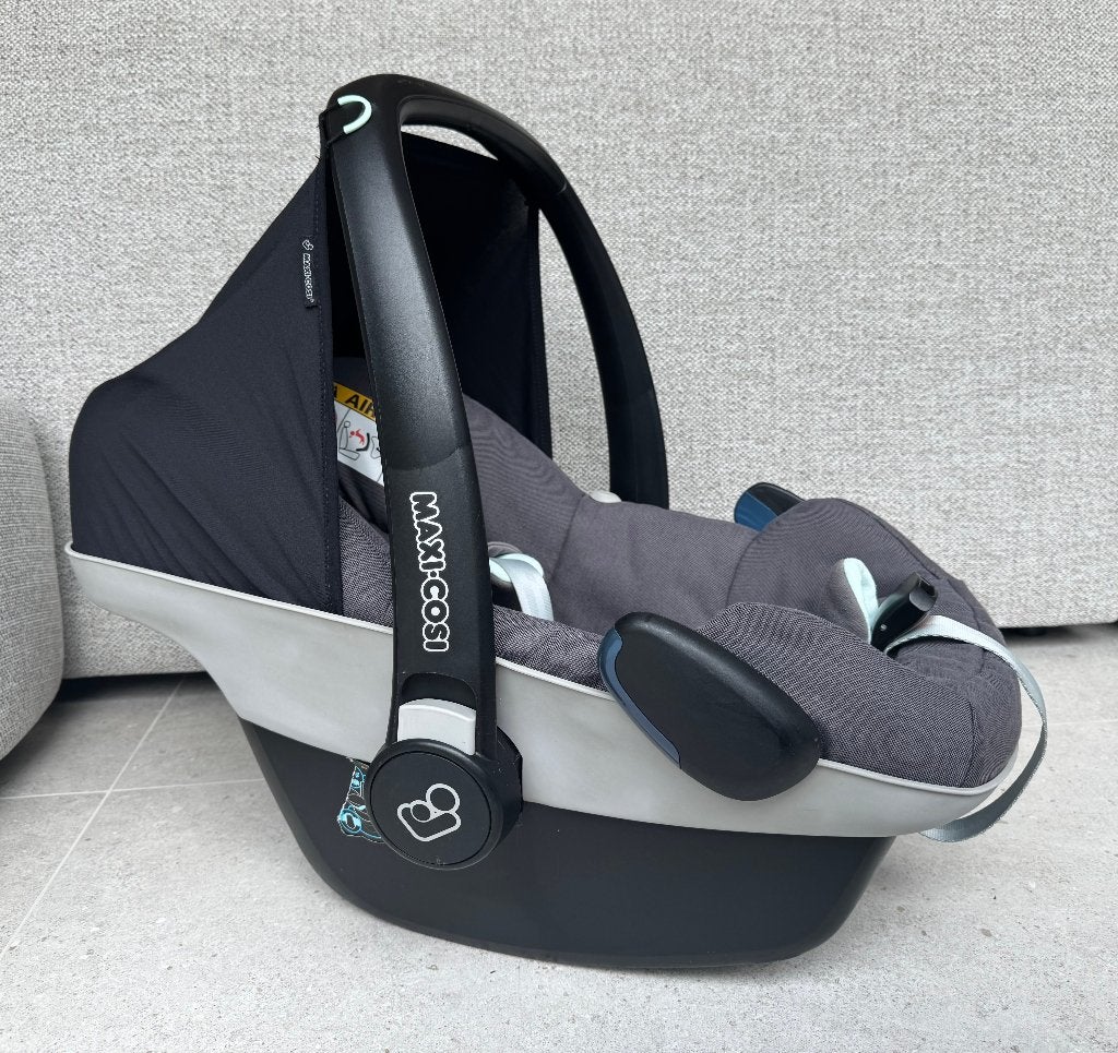 Maxi cosi pebble plus en 2-way fix, Kinderen en Baby's, Ophalen, Gebruikt, Maxi-Cosi, Autogordel of Isofix