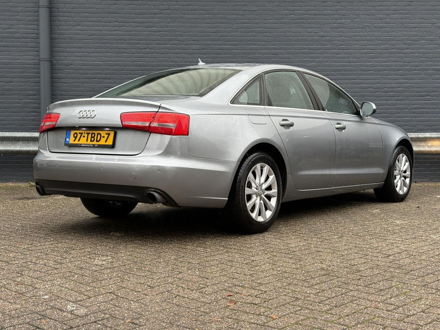 Audi A6 Limousine 2.0 TFSI Pro Line | Leder | Climate | Crui, Auto's, Automaat, Zwart, 149 g/km, Verwarmde buitenspiegels