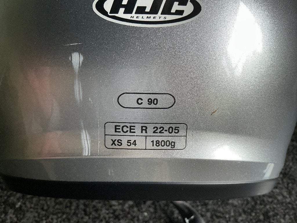 Hjc helm xs 54, Motoren, XS, HJC, Ophalen of Verzenden, Dames