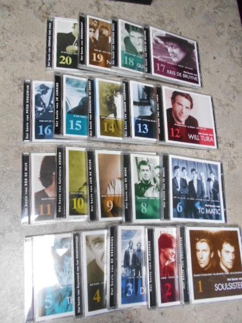 CD's " Het Beste van " Belgische artiesten / 3 voor 5 €, Cd's en Dvd's, Cd's | Pop, Zo goed als nieuw, Ophalen of Verzenden