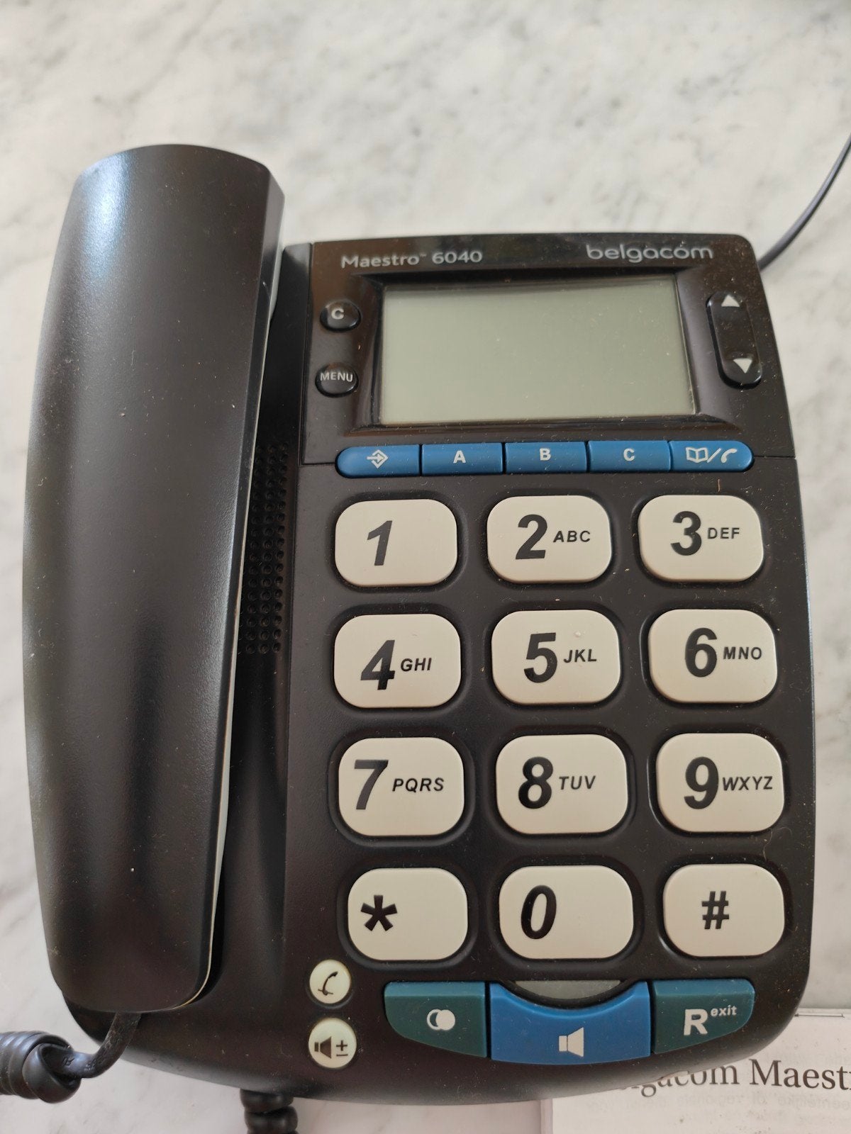 Téléphone Belgacom Maestro 6040, Enlèvement