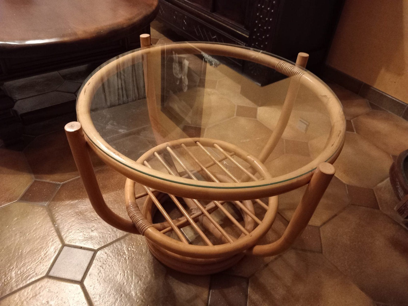 rotan salontafel, Enlèvement