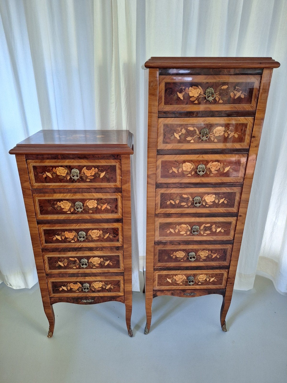 smalle ladenkasten  Franse barokstijl, Maison & Meubles, Enlèvement, Comme neuf, Franse barok