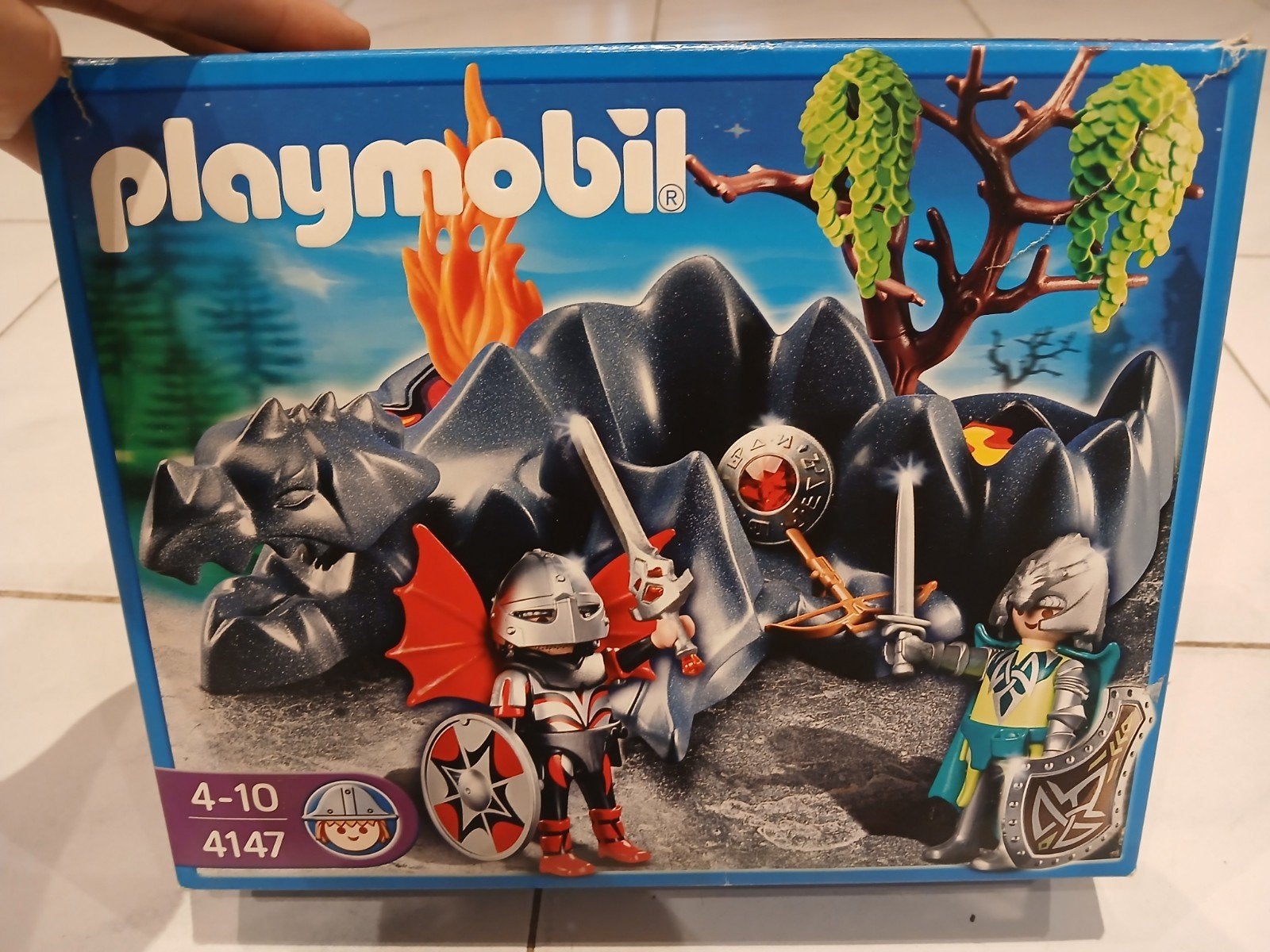 Playmobil 4147 – Dragon Rock – compleet! met doos, Kinderen en Baby's, Speelgoed | Playmobil, Gebruikt, Complete set, Ophalen of Verzenden