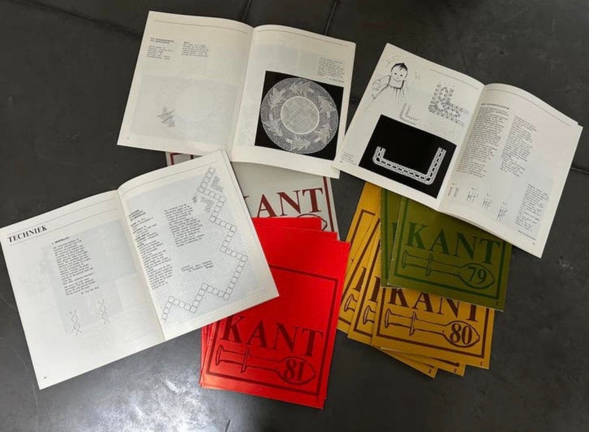 Tijdschriften, Hobby en Vrije tijd, Kantklossen, Ophalen, Zo goed als nieuw