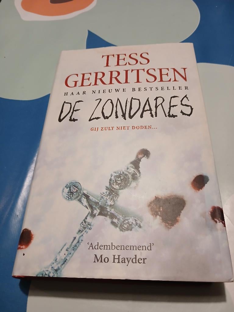 Boek de zondares, Boeken, Ophalen, Gelezen, Tess Gerritsen