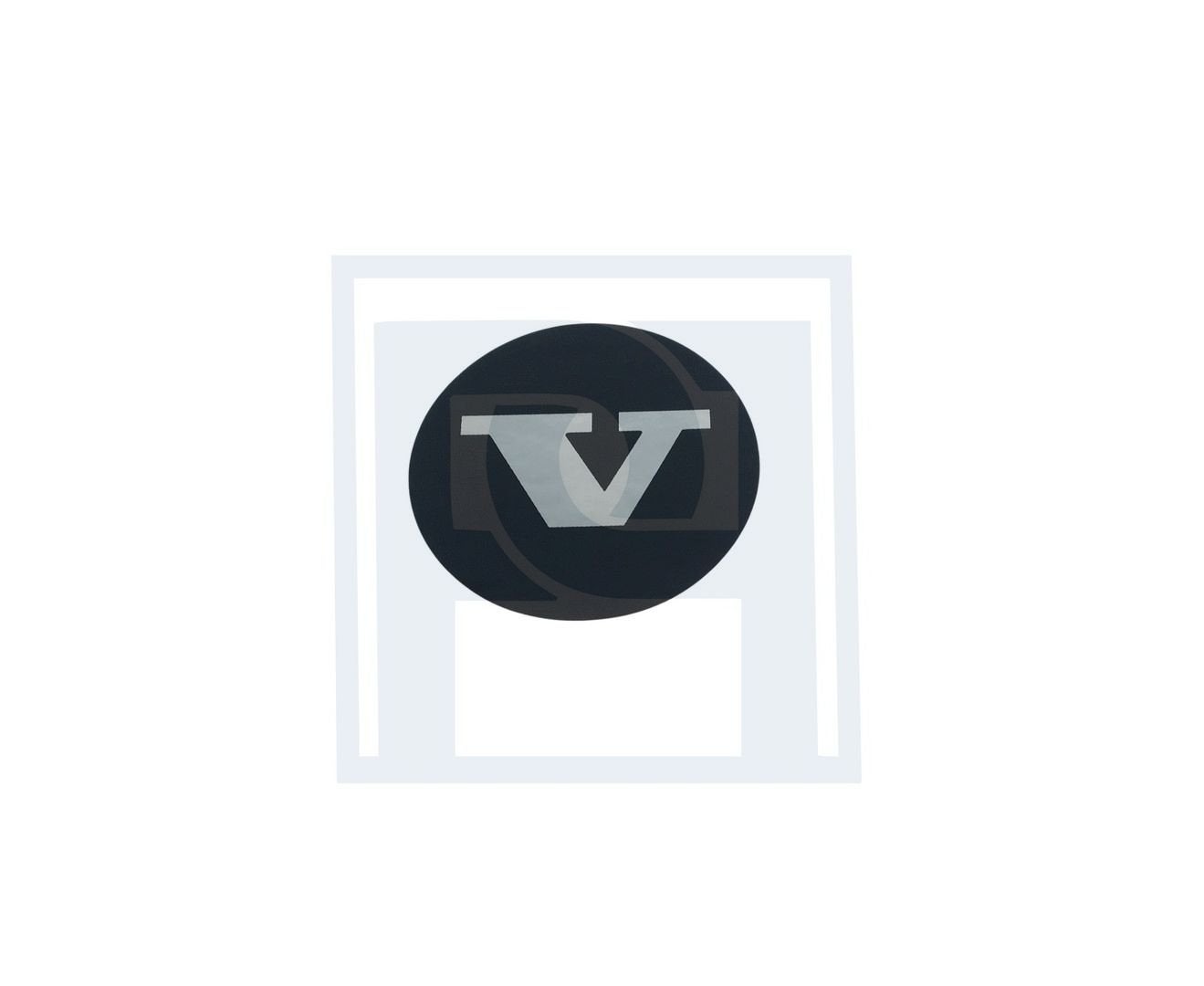 Volvo Sticker inchVinch naafdop zwart op chroom 42mm Volvo o, Auto-onderdelen, Overige Auto-onderdelen, Nieuw, Ophalen of Verzenden